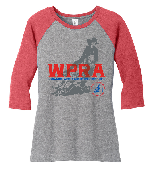 WPRA Barrel Racing 3/4 Tee